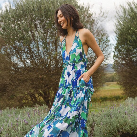 Viviana Multiway Dress - Monet  SIZE Large Brand New - Picture 5 of 9